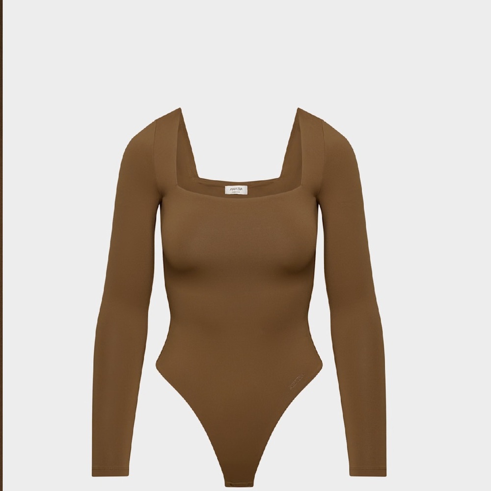 Aritzia Contour Brown Top